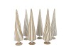 TWINKLE SAND GLASS TREE SWIRL VELVET ASS 9X30CM