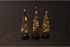 TWINKLE BROWN TREE SWIRL ROTATING LED ASS 9X33CM