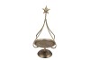KAYA GOLD TRAY SHELF METAL 20X20X46CM