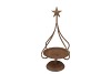 KAYA BRONZE TRAY SHELF METAL 20X20X46CM