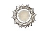 KAYA GOLD CANDLE HOLDER METAL 27X27CM
