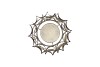 KAYA GOLD CANDLE HOLDER METAL 23X23CM