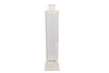 KAYA WHITE LANTERN METAL 17X17X69CM