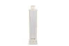 KAYA WHITE LANTERN METAL 17X17X55CM