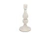 KAYA WHITE CANDLE HOLDER 11X23CM