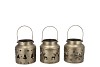 KAYA GOLD LANTERN X-MAS METAL ASS 12X13CM