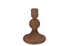 KAYA BRONZE CANDLE HOLDER 11X15CM