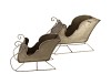 KAYA BRONZE SLEIGH S/3 40X16X26/29X13X20/24X9X15CM