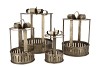 KAYA GOLD DECO BOW S/4 25X34/20X30/15X26/12X21CM