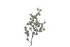 SILK OLD CEDAR GREEN SINGLE STEM WITH FLOCKING 69CM