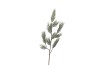 SILK OLD CEDAR GREEN SINGLE STEM WITH FLOCKING 73CM