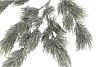 SILK OLD CEDAR GREEN SINGLE STEM WITH FLOCKING 73CM