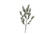 SILK OLD CEDAR GREEN SINGLE STEM WITH FLOCKING 100CM