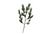 SILK OLD CEDAR GREEN SINGLE STEM 100CM