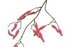 SILK OLD BRISTLEGRASS PINK STEM 90CM