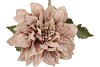 SILK OLD DAHLIA COFFEE SINGLE STEM 68CM