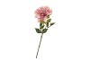 SILK OLD DAHLIA PINK SINGLE STEM 68CM