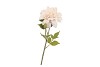 SILK OLD DAHLIA WHITE SINGLE STEM 68CM