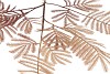 SILK OLD MIMOSA PUDICA YELLOW SINGLE STEM 90CM