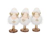 LOULOU WHITE X-MAS STANDING GIRL ASS 6X6X17CM