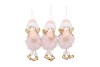 LOULOU PINK X-MAS HANGER GIRL ASS 8X8X19CM