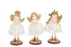 LOULOU WHITE X-MAS STANDING ANGEL ASS 6X6X17CM