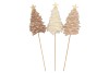 PICK JOYFUL SAND X-MAS TREE FELT ASS 50CM P/1