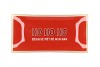 PLATE RECTANGLE HO HO HO 20X10X2CM