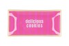 PLATE RECTANGLE DELICIOUS COOKIES 20X10X2CM