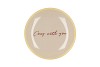 PLATE ROUND COZY WITH YOU 18X18X2CM