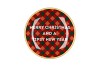 PLATE ROUND MERRY CHRISTMAS 18X18X2CM