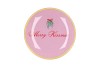 PLATE ROUND MERRY KISSMAS 18X18X2CM