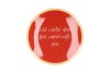 PLATE ROUND COLD WINTER 18X18X2CM