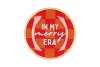 PLATE ROUND IN MY MERRY ERA 18X18X2CM