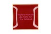 PLATE SQUARE THERS NO PLACE 18X18X2CM