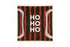 PLATE SQUARE HO HO HO 18X18X2CM