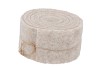RIBBON FELT 5M X70MM LIGHT GREY