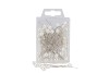 FLORISTRY PEARL PIN 8X65MM WHITE P/55