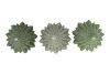 CANDLE FROSTY X-MAS TREE MAJESTIC GREEN MIX 9X20CM ASS
