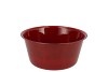ZINC BASIC RED BOWL 19X9CM