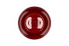 ZINC BASIC RED BOWL 22X10CM