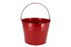 ZINC BASIC RED BUCKET 23X18CM