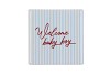 TILE WELCOME BABY BOY LIGHT BLUE 10X10X1CM