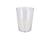GLASS COLDCUT CONICAL 17X20CM