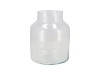 GLASS MILK CAN HOT CUT 10.3X16.8X20CM