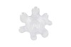 FAN VASE GLASS SCISSORS CUT 16X25CM