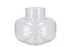 FILOU TRANSPARENT VASE NECK 30X25CM