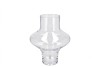 FILOU TRANSPARENT VASE SPHERE 28X32CM