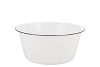 ZINC BASIC WHITE BOWL 22X10CM