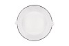 ZINC BASIC WHITE BUCKET 19X17CM